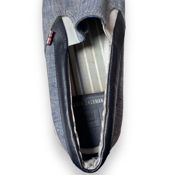 Ben Sherman Bradford Light Blue Casual Slip On Loafer Shoes - Men’s Size 13 - Picture 14 of 16